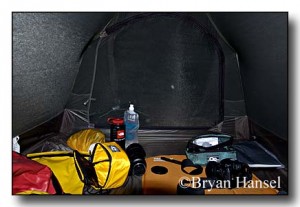 Reviewing the inside of a Big Agnes Seedhouse SL 2