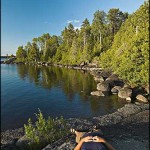 Permalink to Much Ado About Nothing or Very Little at Least – Gear Lists Bryan Hansel relaxes on Lake Alice in the BWCA
