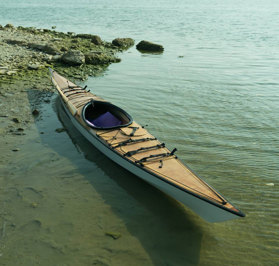 Siskiwit Bay Multi Chined Kayak Plans for Plywood Building 