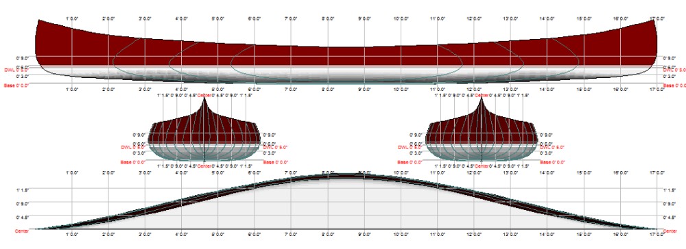 Free Canoe Plan - Modern Malecite St. John River Canoe 