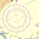 Permalink to Navigation: Variation and Declination Example NOAA chart compass rose.