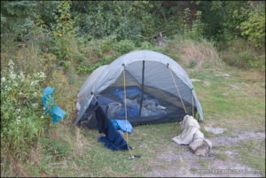 Tarptent Cloudburst in the BWCA.