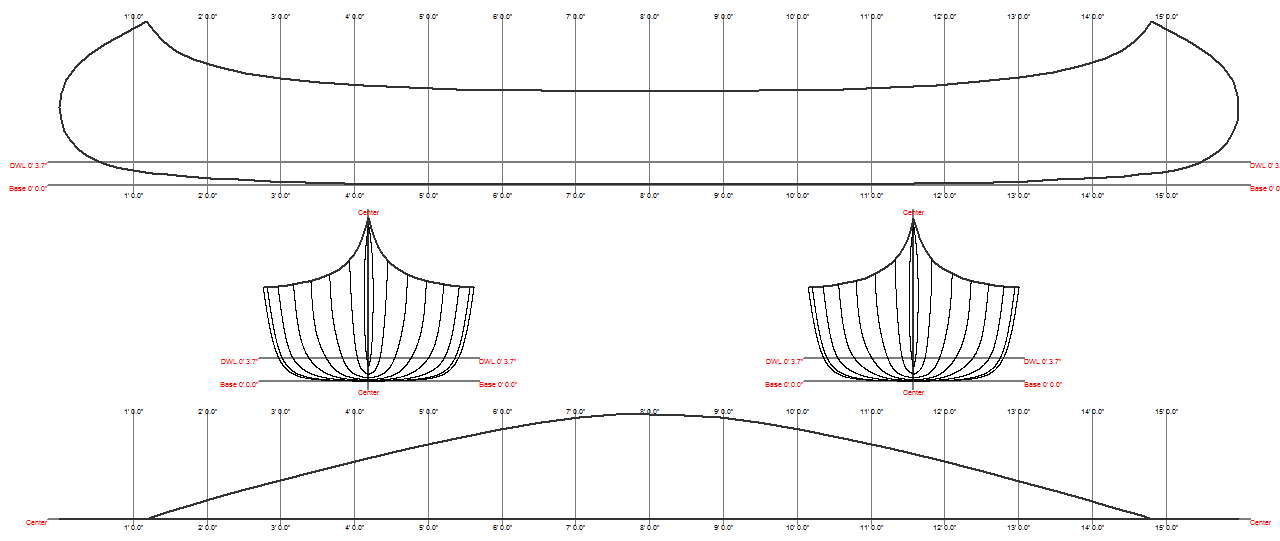 wood canoe plans free