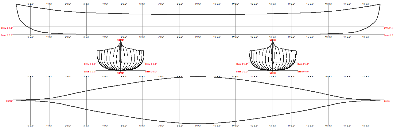 Free Canoe Plans: Malecite Racing Canoe of 1888 • PaddlingLight.com