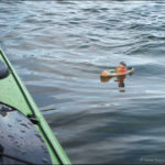 hansel_bryan_100516-22 A small wooden canoe like Paddle-to-the-Sea and my kayak.