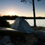 Permalink to Boundary Waters Routes: Sag and Sea Gull Loop Boundary Water Routes campsite on Sag