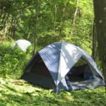 Guerrilla camping campsite