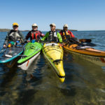 Permalink to Kayaking the Canadian Sauna Islands on Lake Superior Kayakers ready to go kayaking.