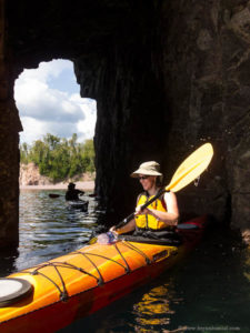 Cave of Waves, Tettegouche State Park Kayaking