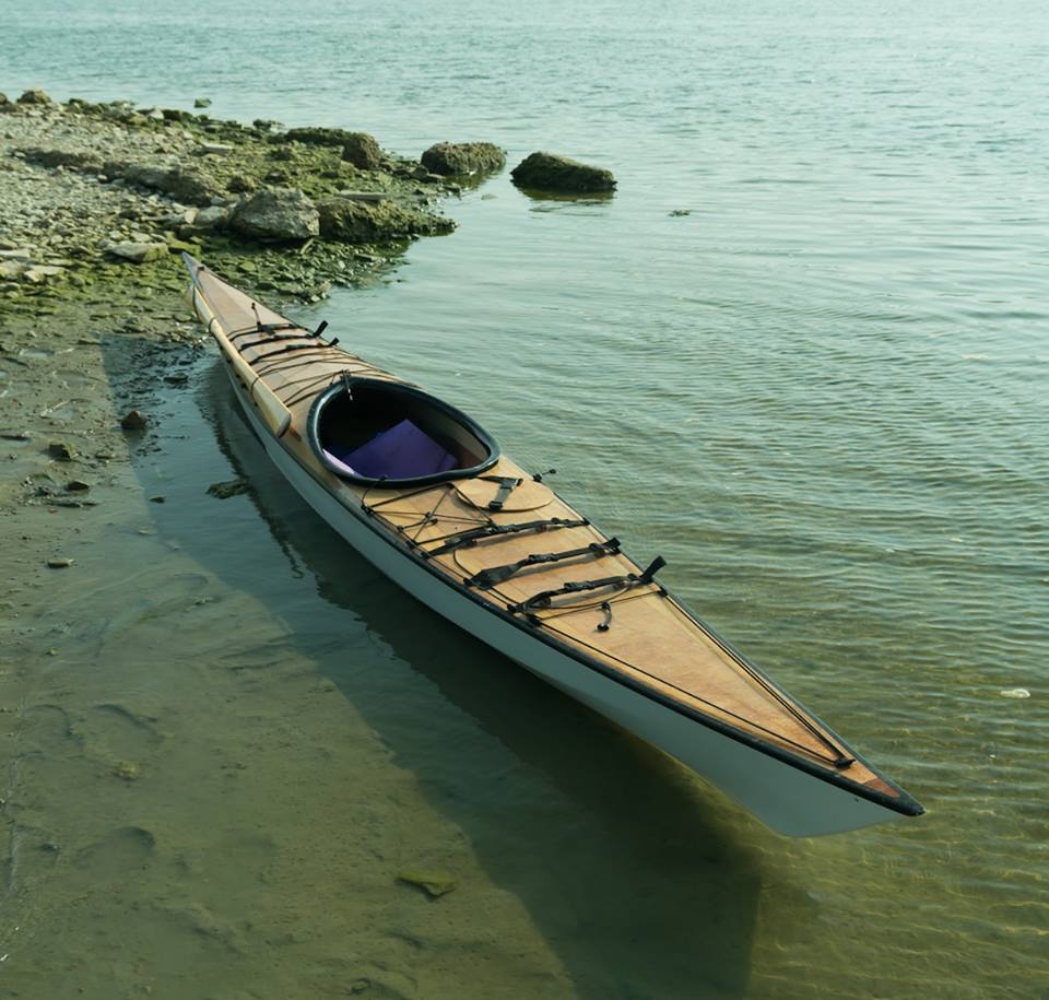 siskiwit bay multi-chined kayak plans for plywood building