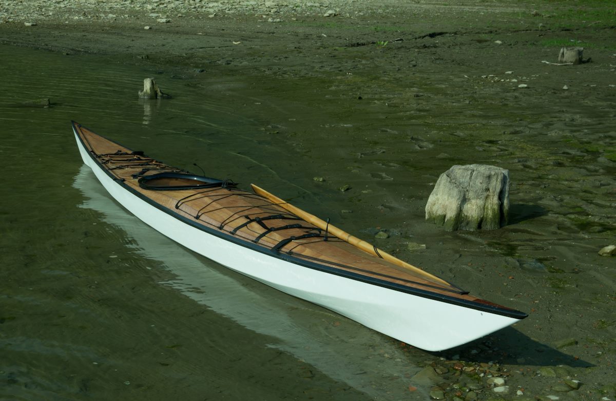 siskiwit bay multi-chined kayak plans for plywood building