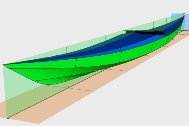 Siskiwit Bay Multi-Chined Kayak Plans for Plywood Building ...